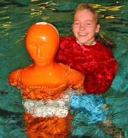 lifesaving rescue dummy